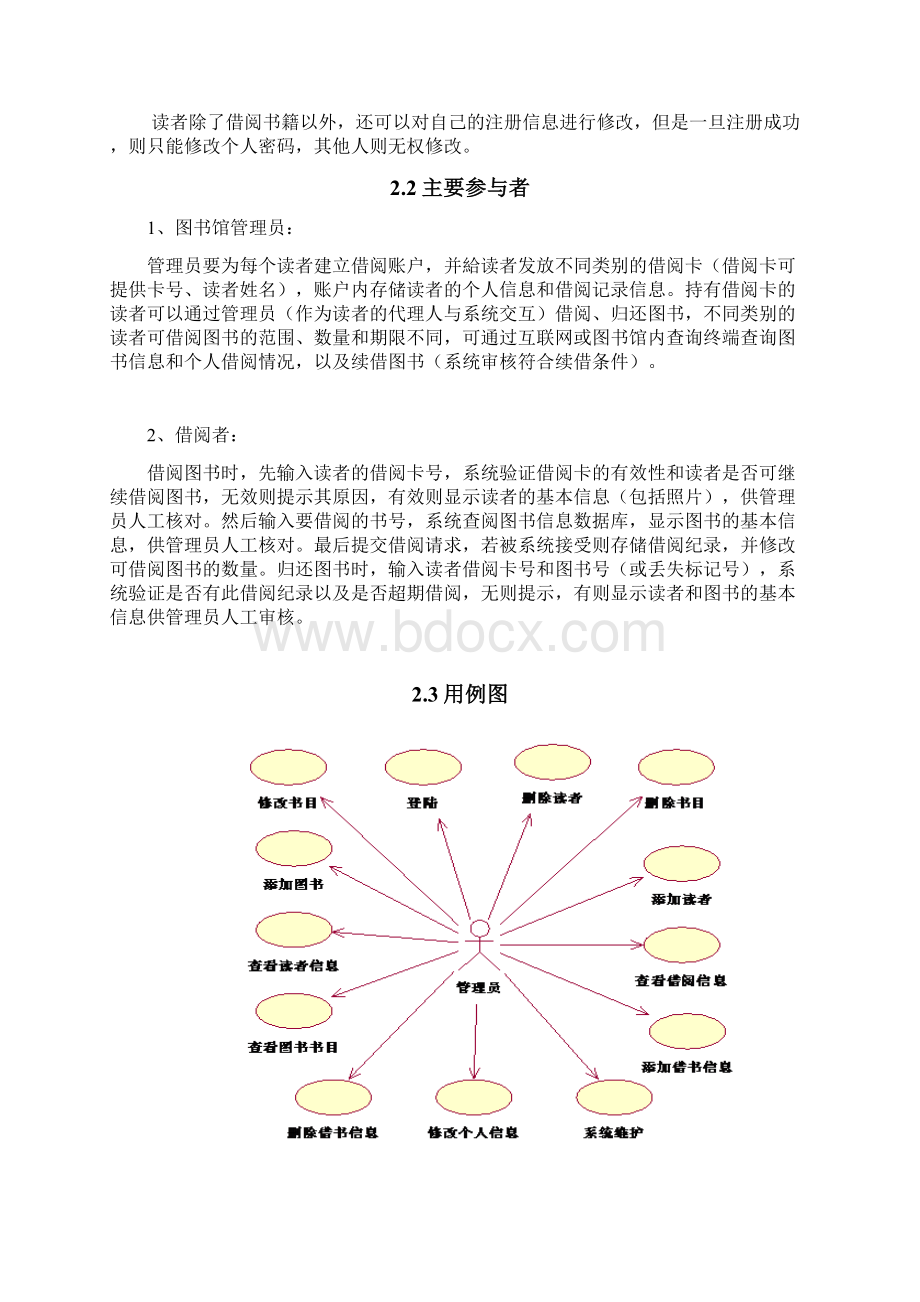 软件工程图书馆管理系统文档格式.docx_第3页