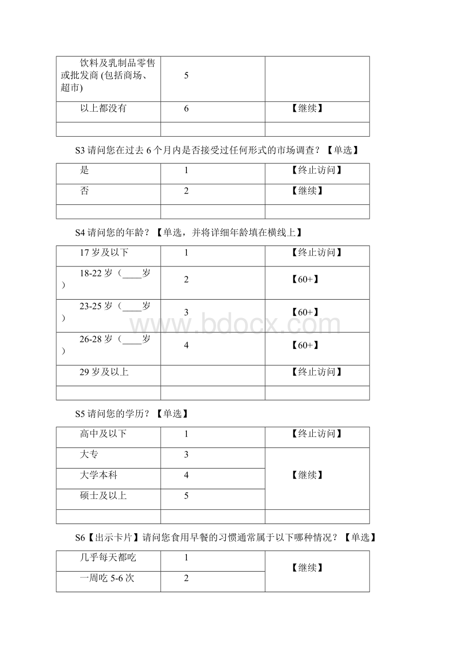 牛奶果汁饮品概念测试问卷.docx_第3页