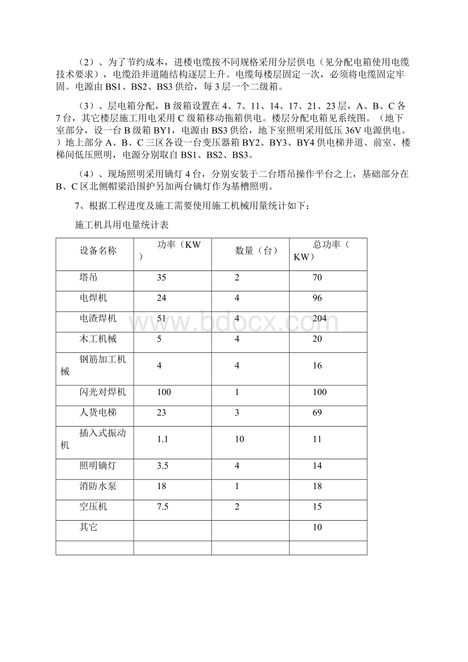 西南楼七段工程临时用电施工组织设计.docx_第3页