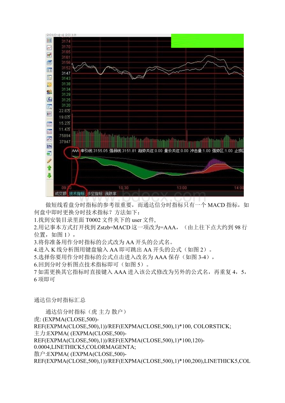 通达信分时指标汇总主图 源码 通达信.docx_第2页