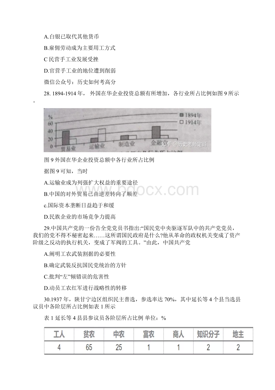 高考全国二卷历史试题及答案.docx_第2页