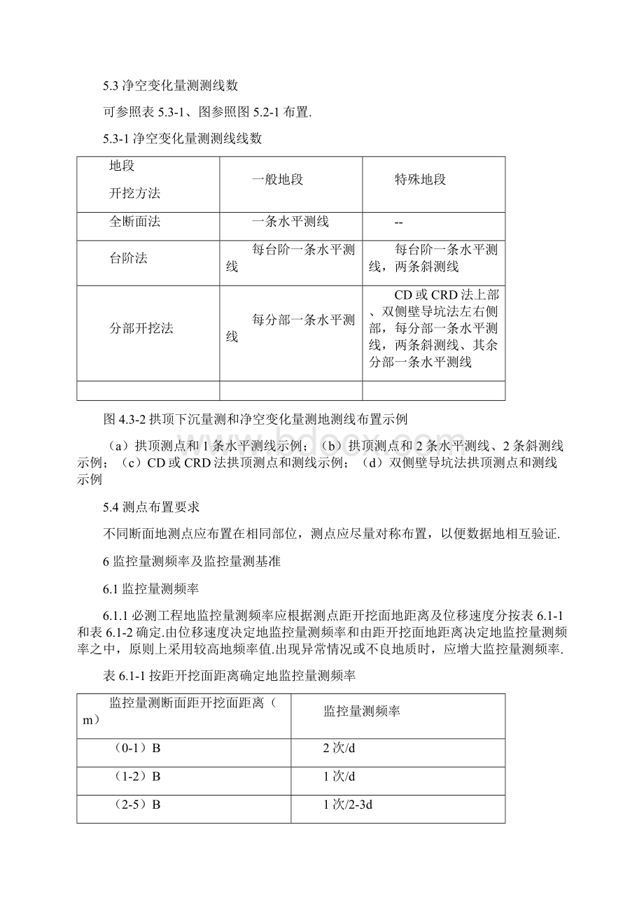 隧道监控量测细则整理Word文档下载推荐.docx_第2页