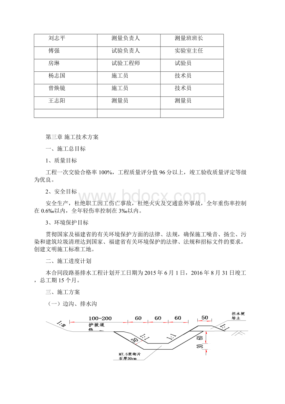 路基排水工程开工报告1Word文档格式.docx_第2页