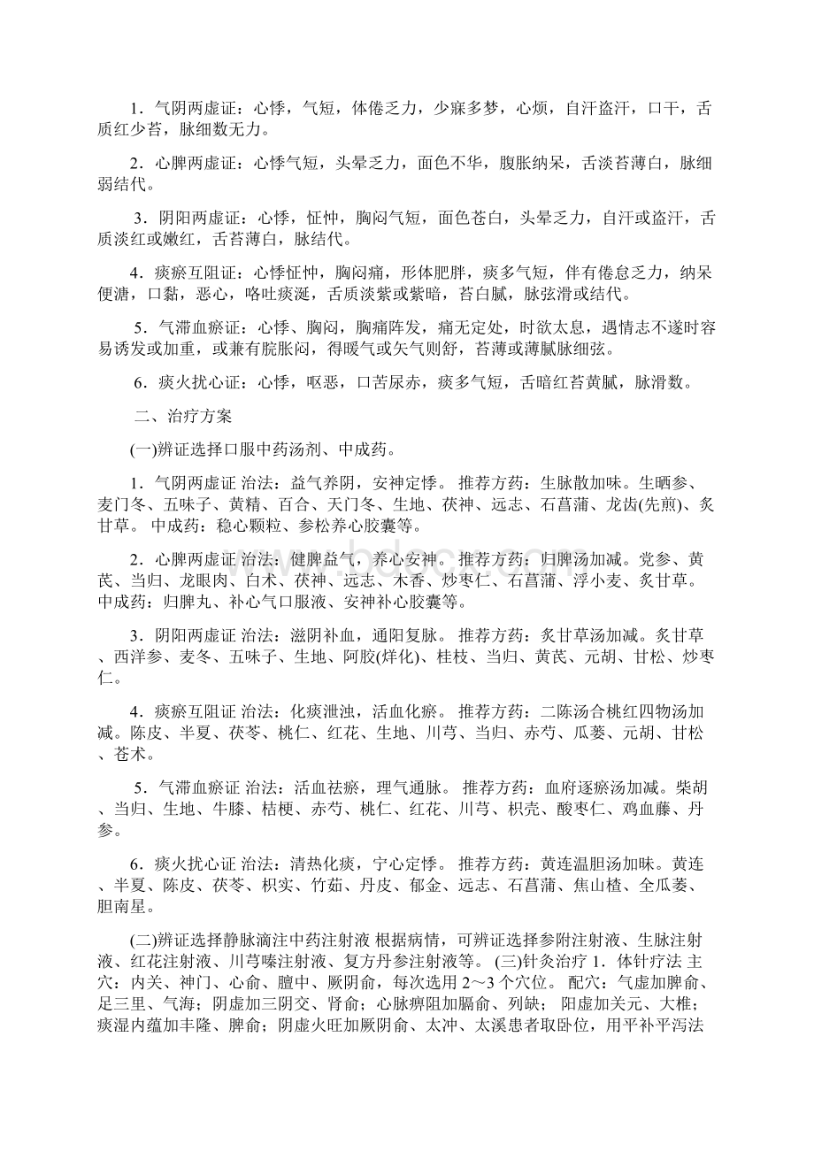 22个专业95个病种中医诊疗方案Word文件下载.docx_第2页