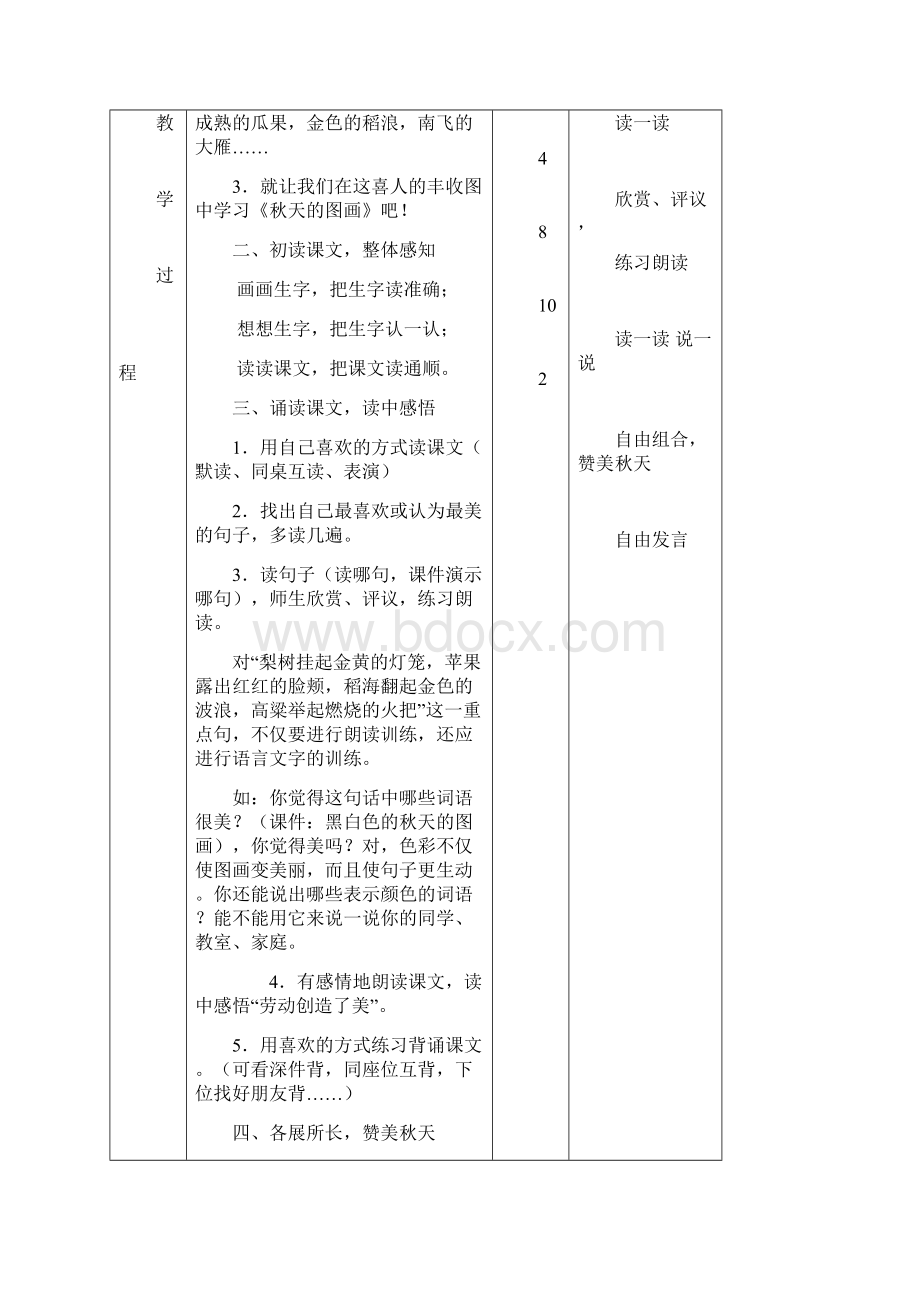 人教版二年级上语文电子备课91910文档格式.docx_第2页