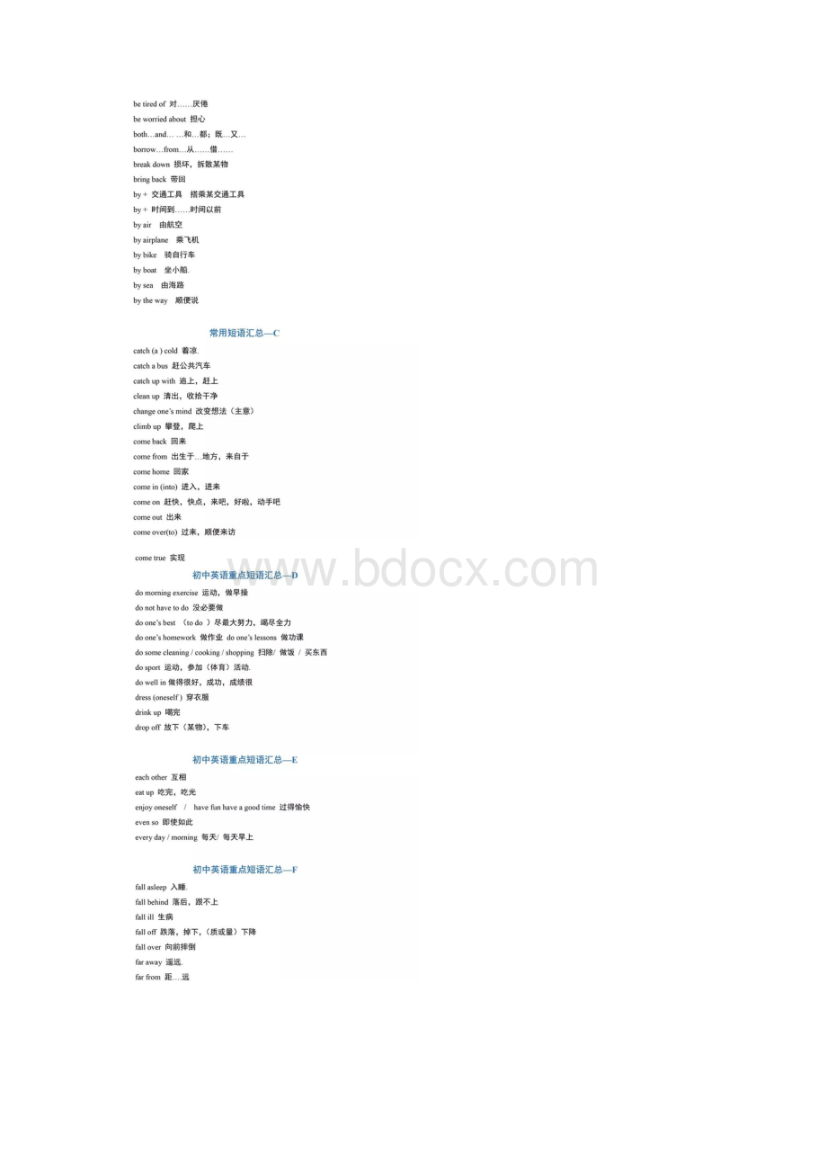 初一到初三489个重点词组.docx_第3页