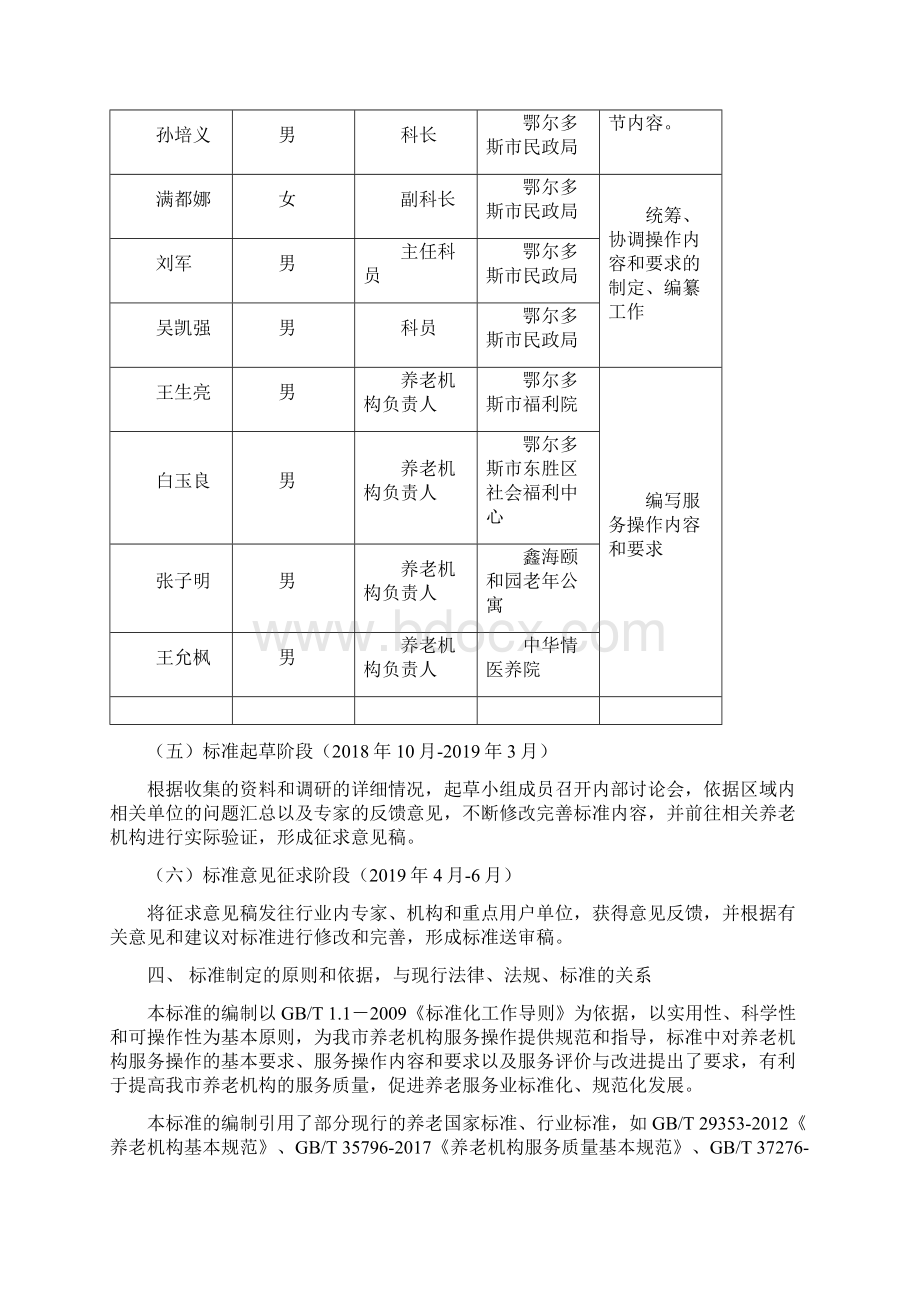 养老机构服务操作规范鄂尔多斯地方标准Word下载.docx_第3页