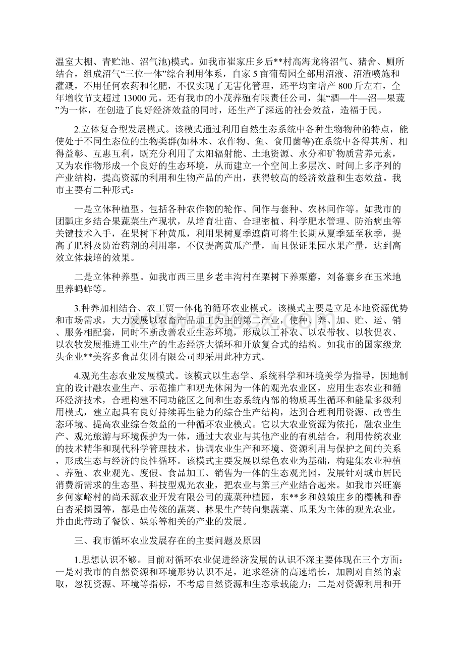 循环农业发展模式研究报告.docx_第3页