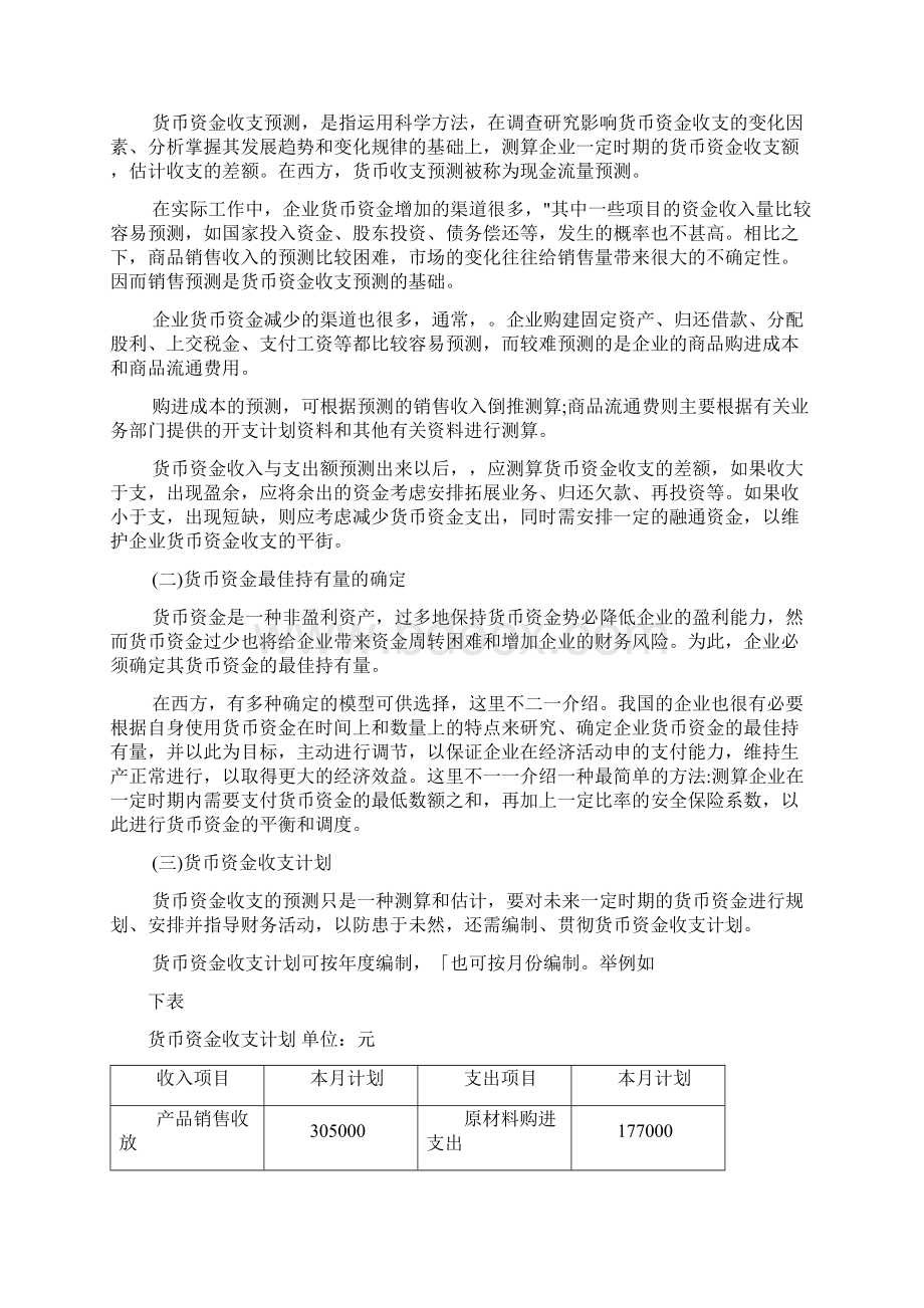 流动资产管理会计岗位分析报告.docx_第3页