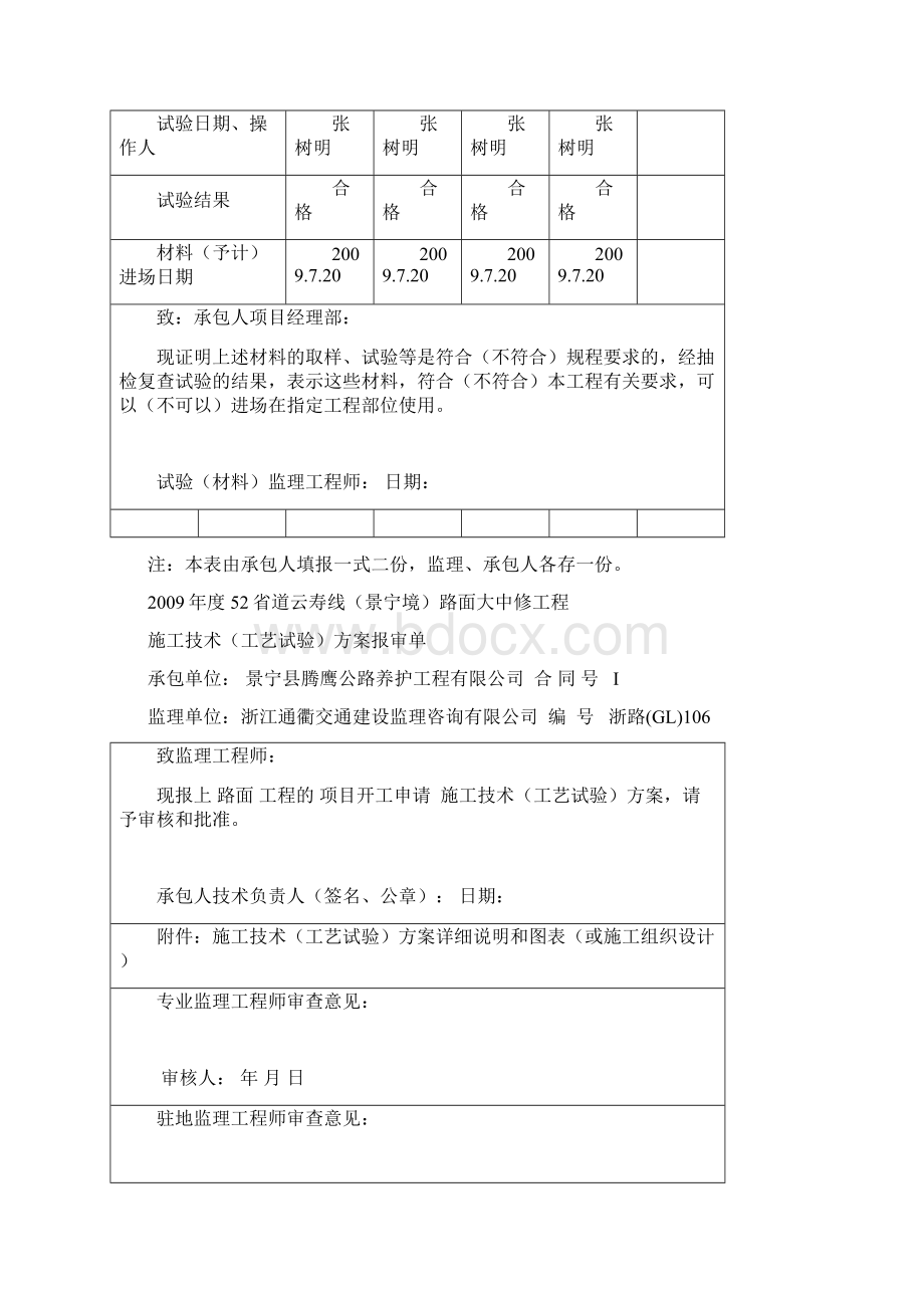 总开工报告表格文档格式.docx_第2页