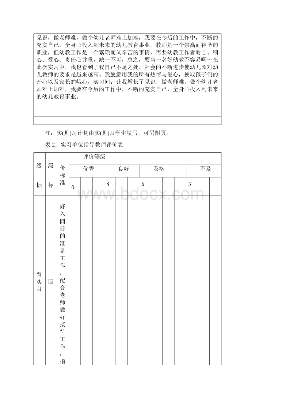 学前教育专业实习工作记录.docx_第3页