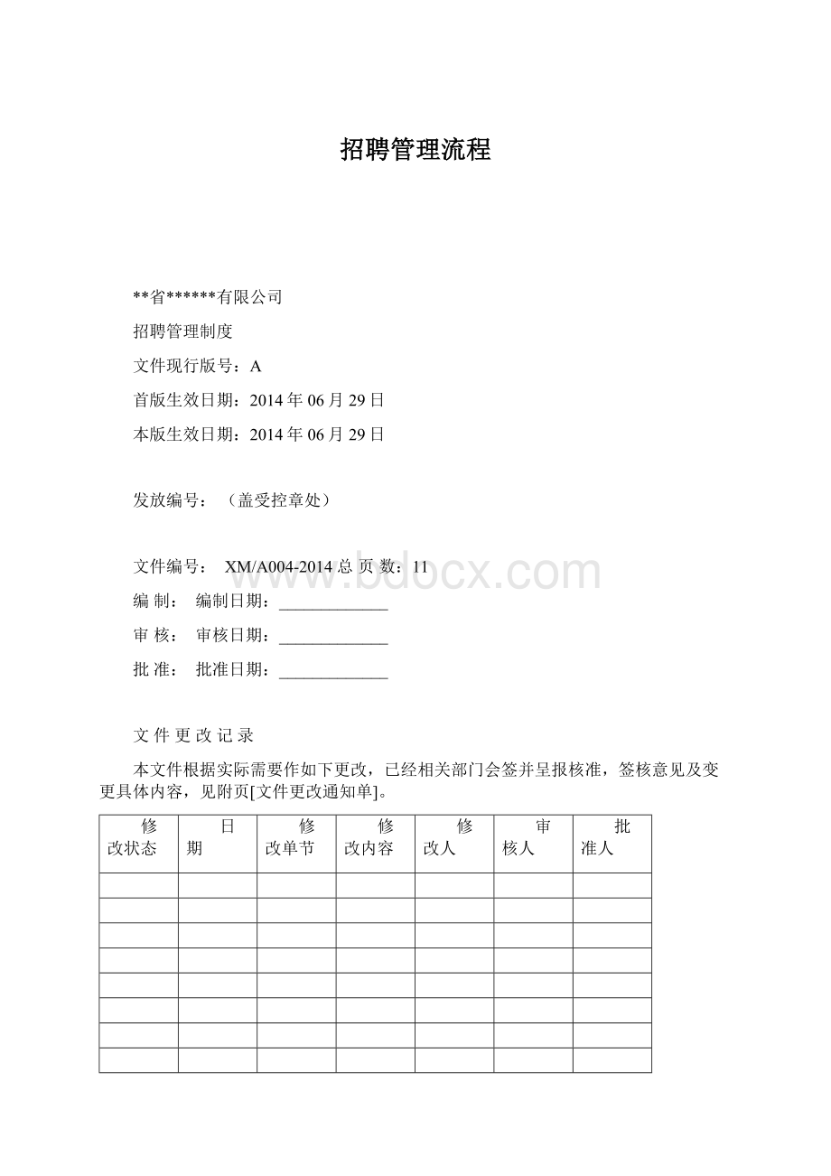 招聘管理流程.docx_第1页