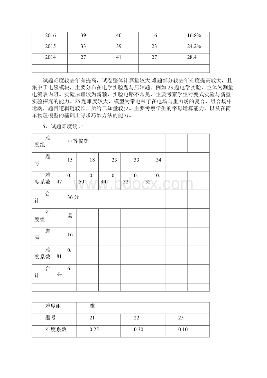 高考物理复习从高考全国Ⅱ卷看物理备考Word文件下载.docx_第3页