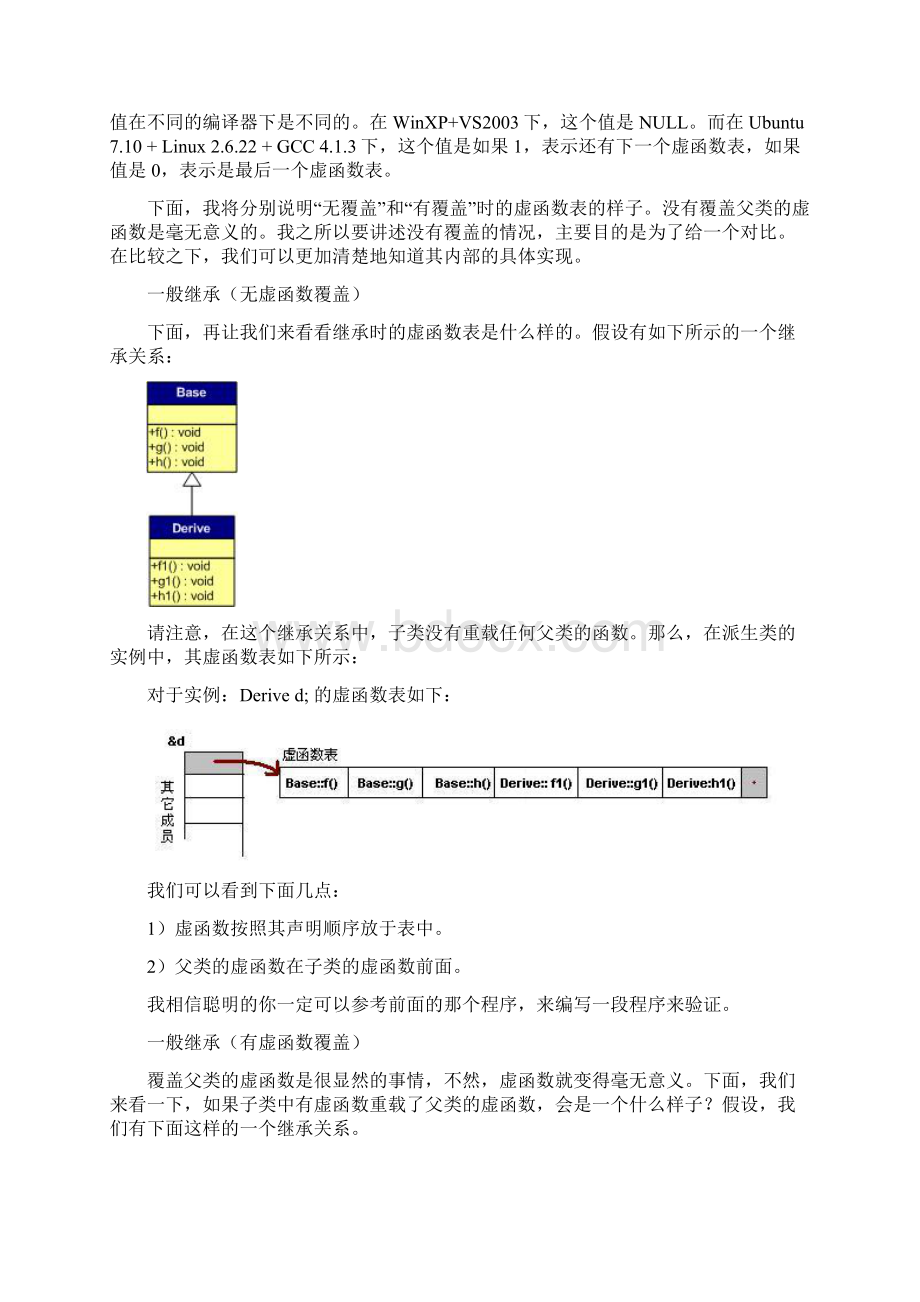 C++ 虚函数表解析重点Word文档下载推荐.docx_第3页