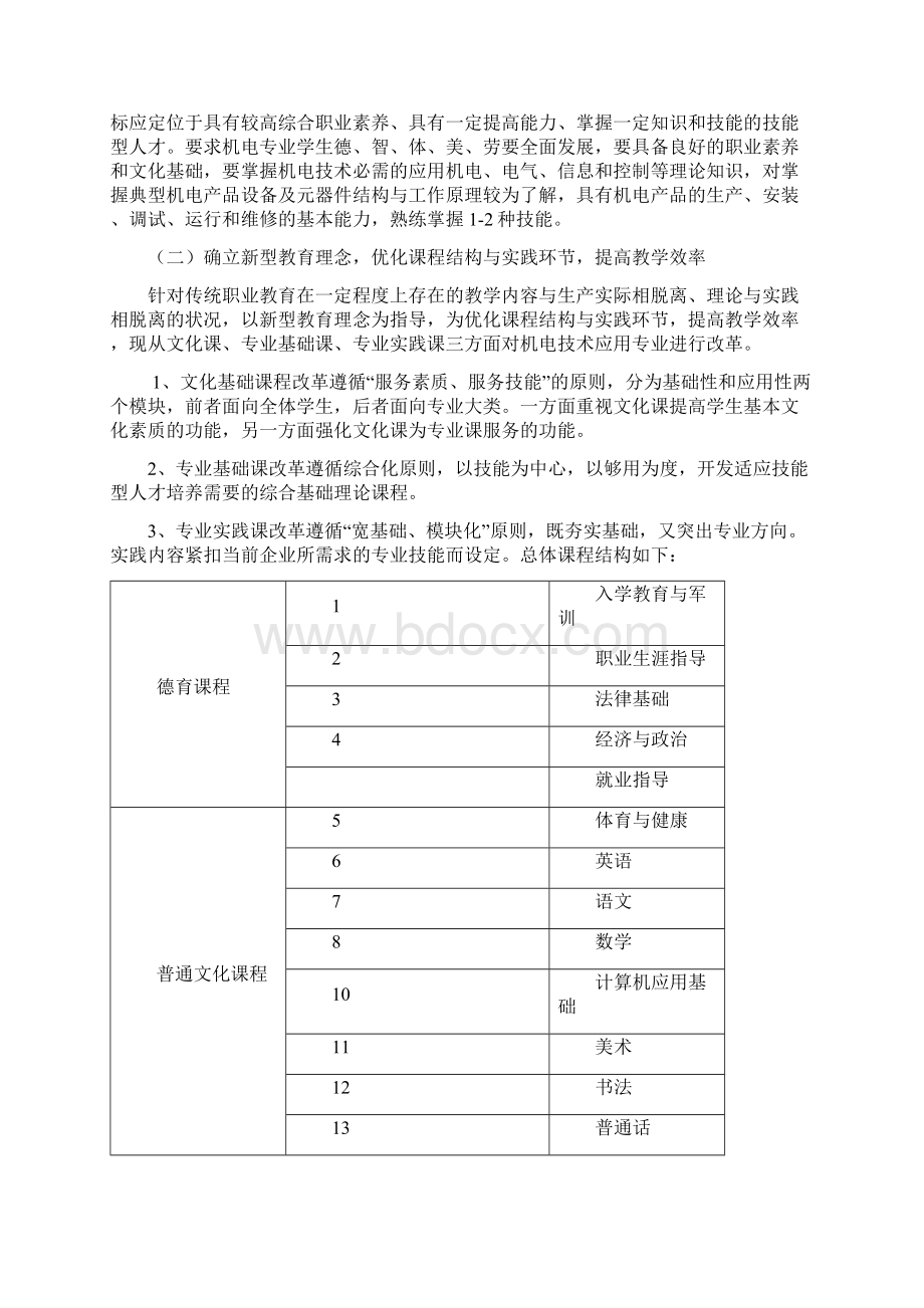 机电技术应用专业课程管理制.docx_第2页