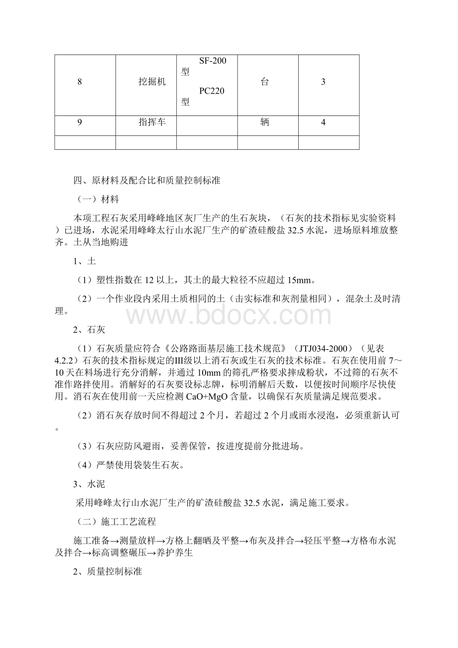 水泥石灰稳定土底基层开工报告.docx_第3页