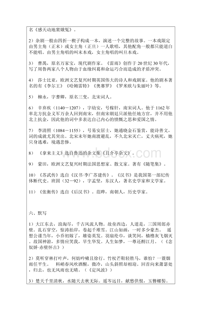 高中语文必修基础知识复习文档格式.docx_第3页