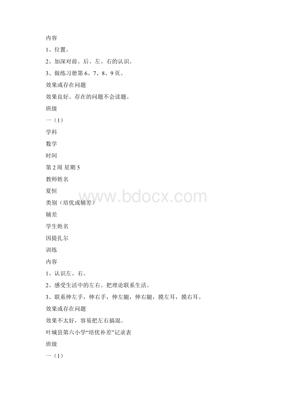 教师培优补差工作记录Word文档下载推荐.docx_第3页