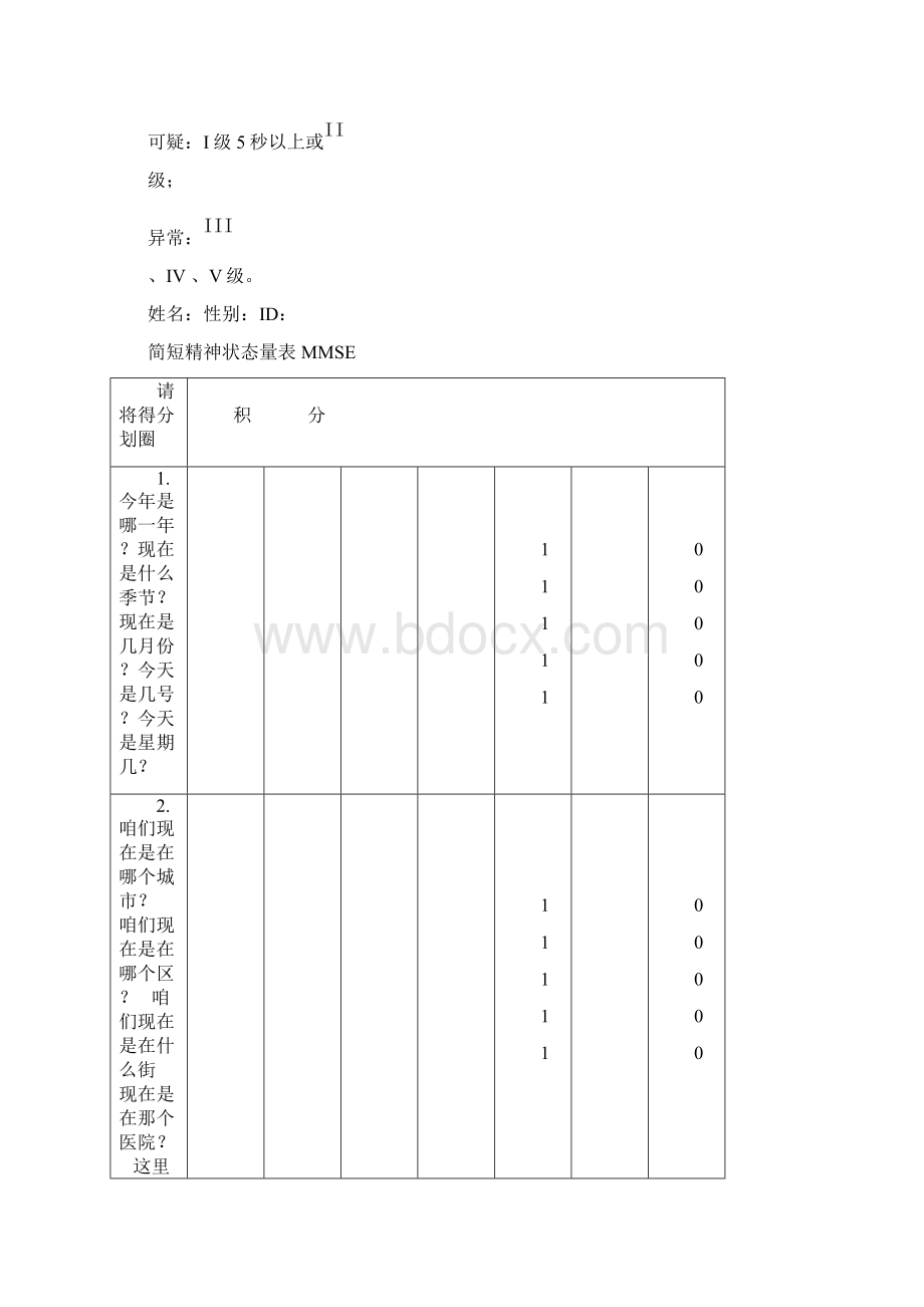 脑中风评估表.docx_第2页