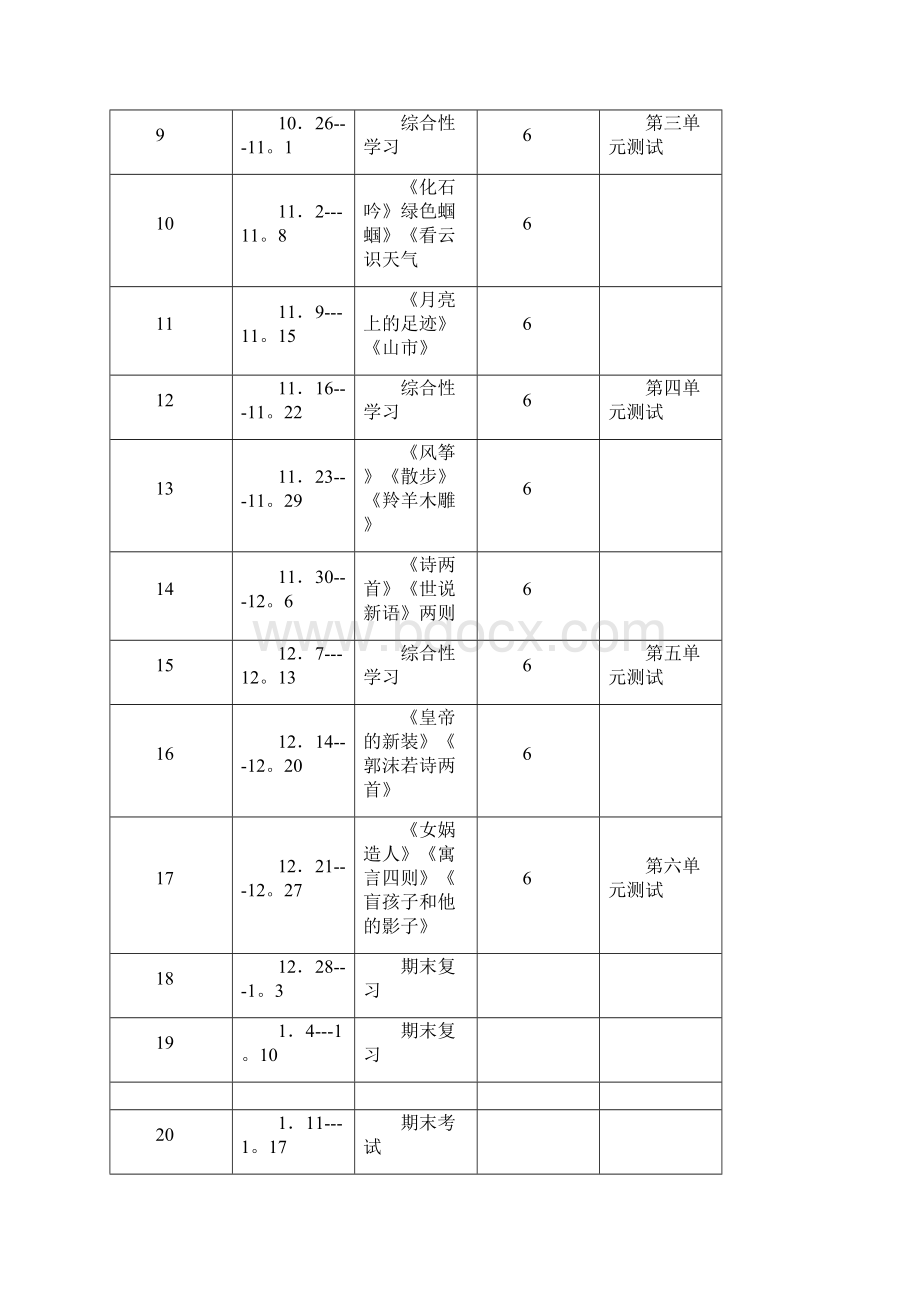 教学进度表+教材分析初一语文教案汇编.docx_第2页