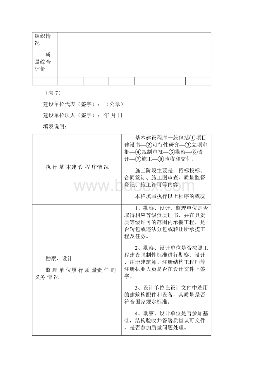 建设工程竣工验收质量认定书Word格式文档下载.docx_第2页