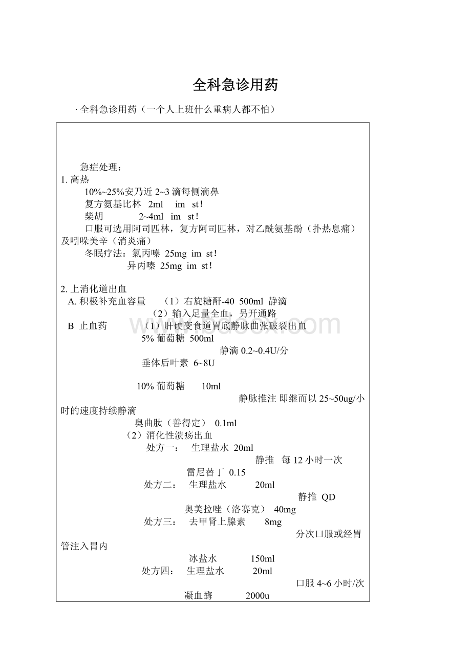 全科急诊用药.docx_第1页