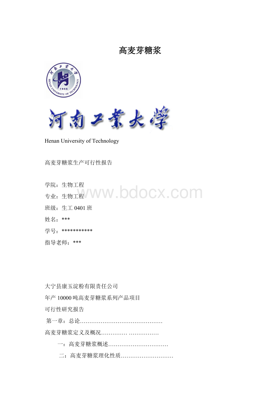 高麦芽糖浆.docx