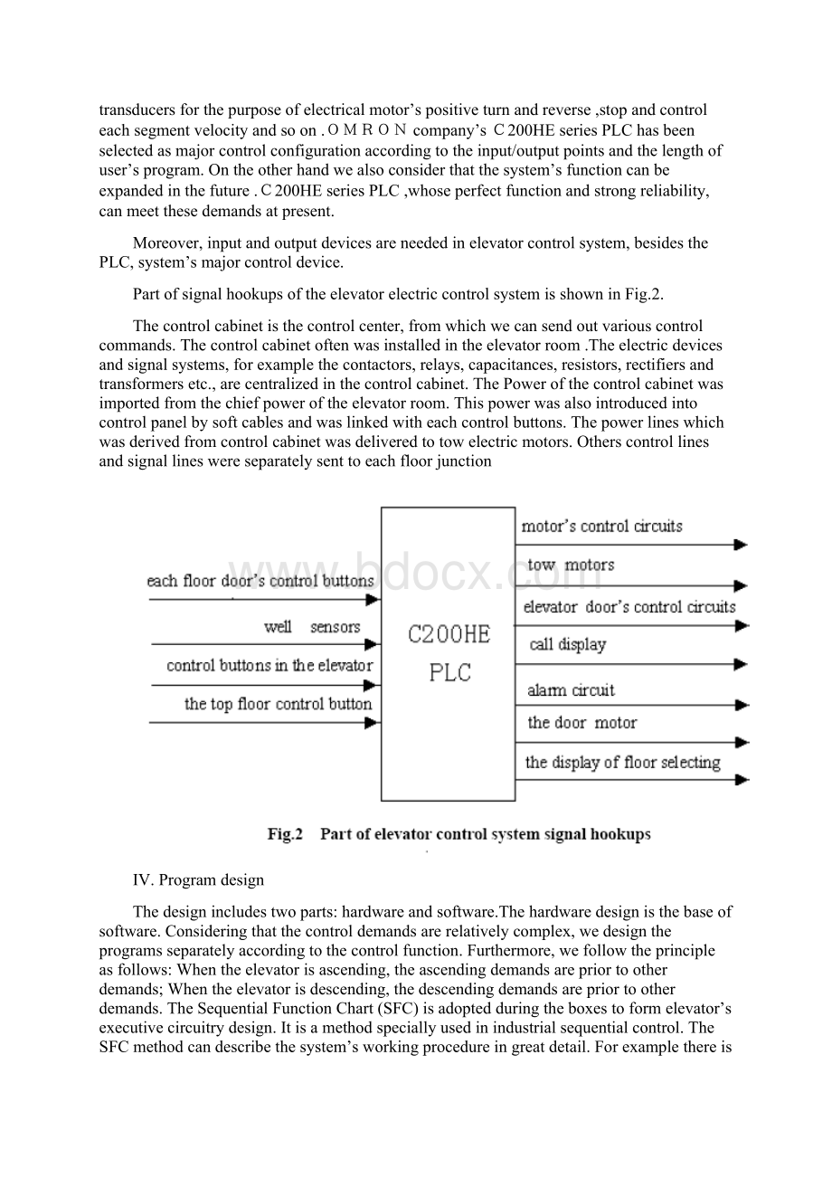 PLC建筑电梯控制系统中英文外文翻译文献Word文档下载推荐.docx_第3页