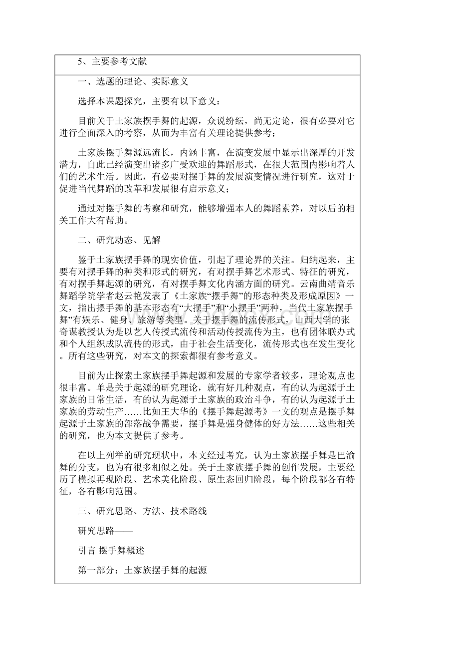 浅谈土家族摆手舞的起源与发展毕业设计Word格式.docx_第2页