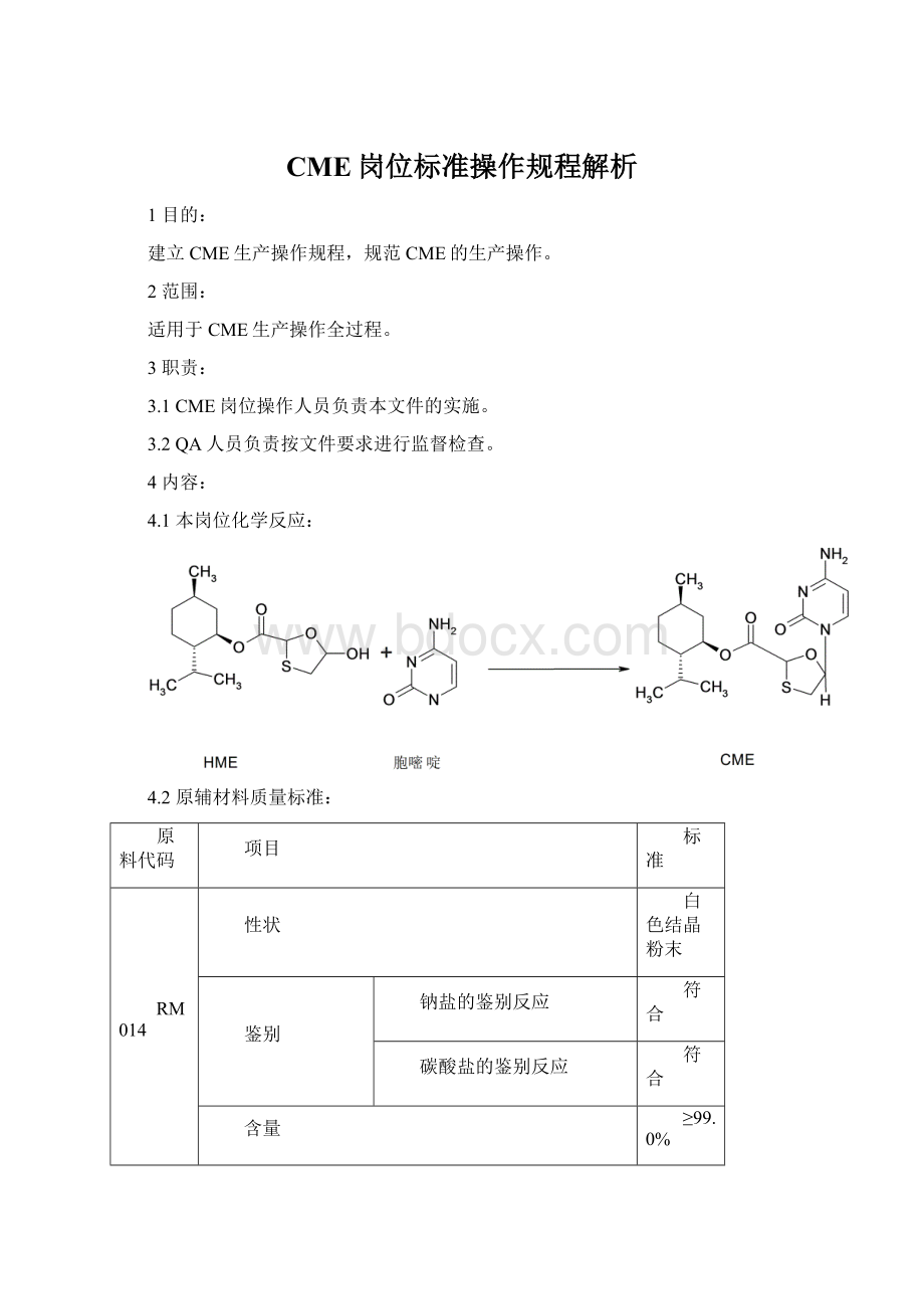 CME岗位标准操作规程解析.docx