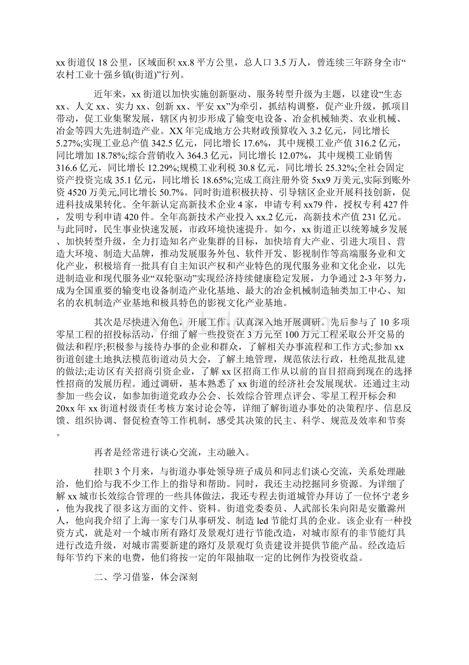 挂职述职报告范文4篇.docx_第2页