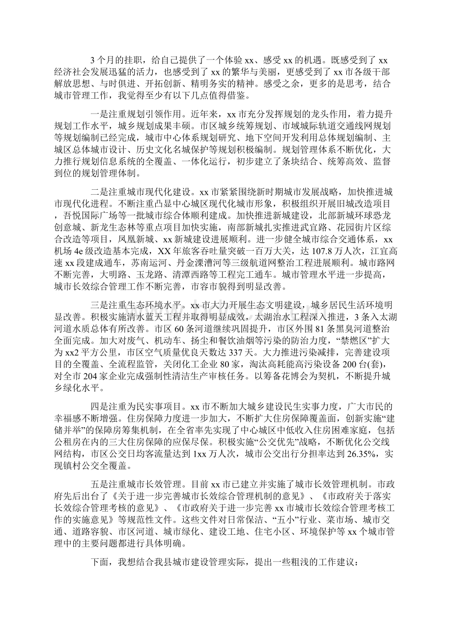 挂职述职报告范文4篇.docx_第3页