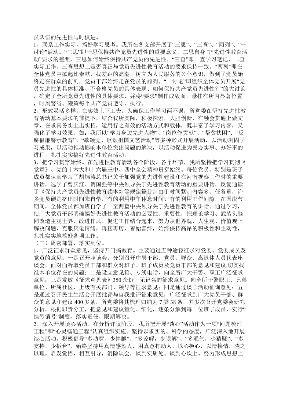 劳教所保持共产党员先进性教育活动总结.docx_第2页