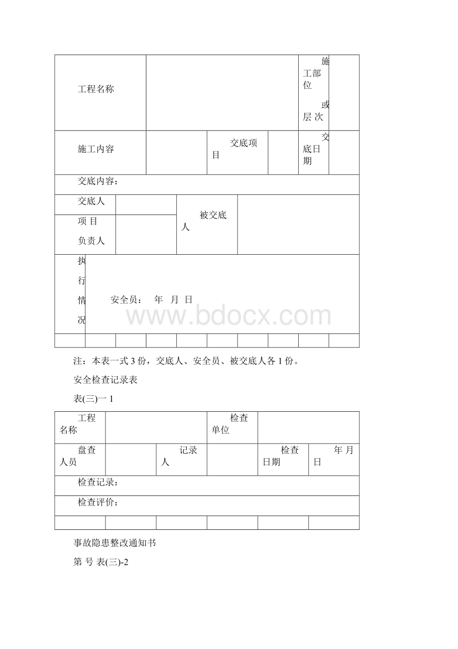 安全责任目标考核记录表.docx_第2页