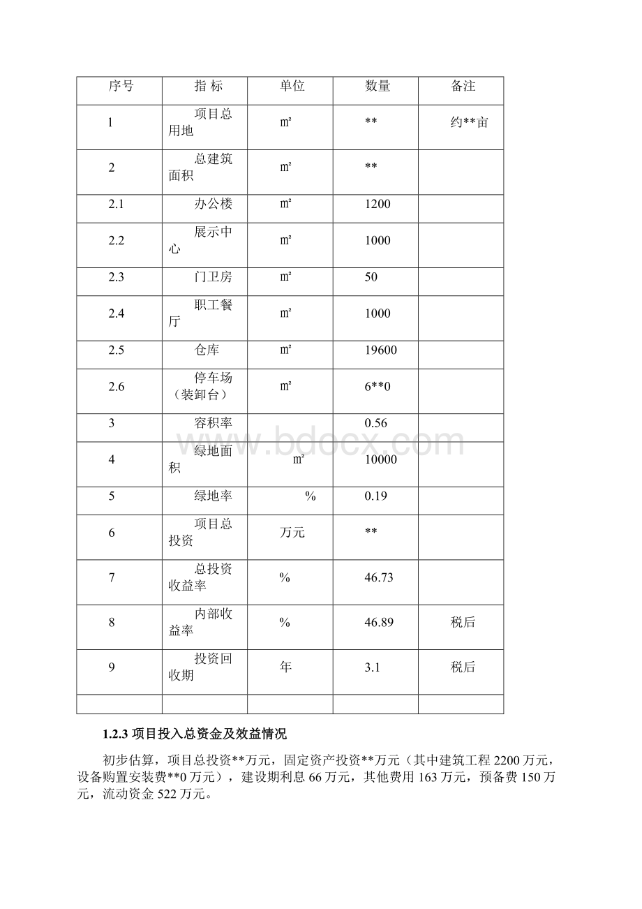 物流基地建设项目投资建设可行性分析报告Word文档下载推荐.docx_第2页