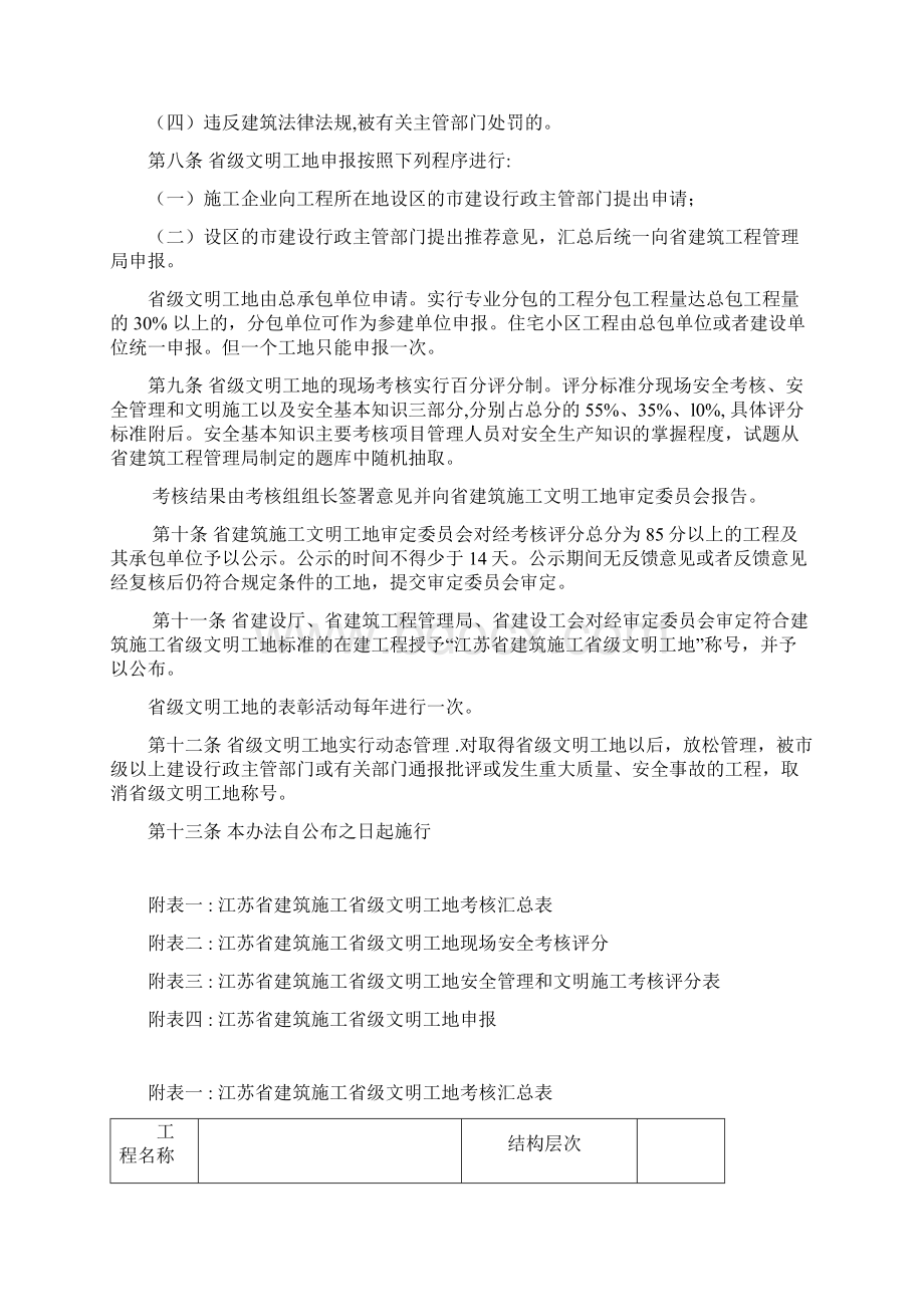 江苏省安全文明工地验收标准.docx_第2页