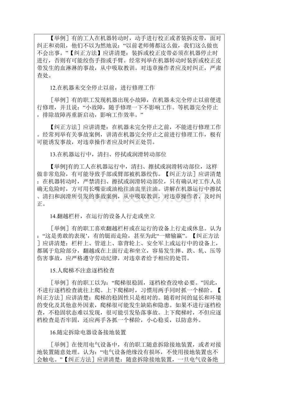 206例习惯性违章的表现及纠正1.docx_第3页