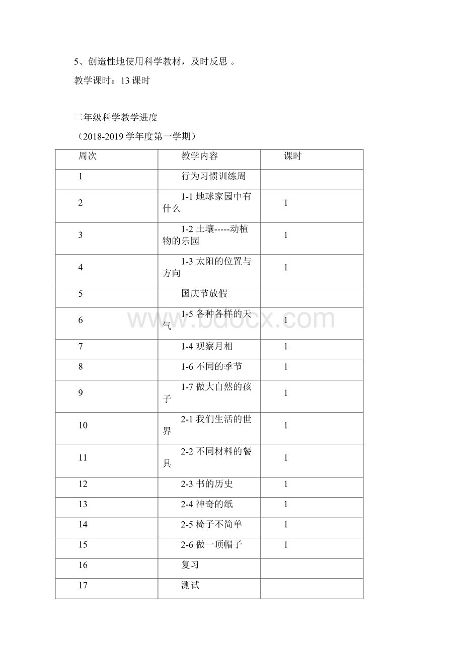 教科版小学科学二年级上册全册教学教案+教学计划新教材1.docx_第3页