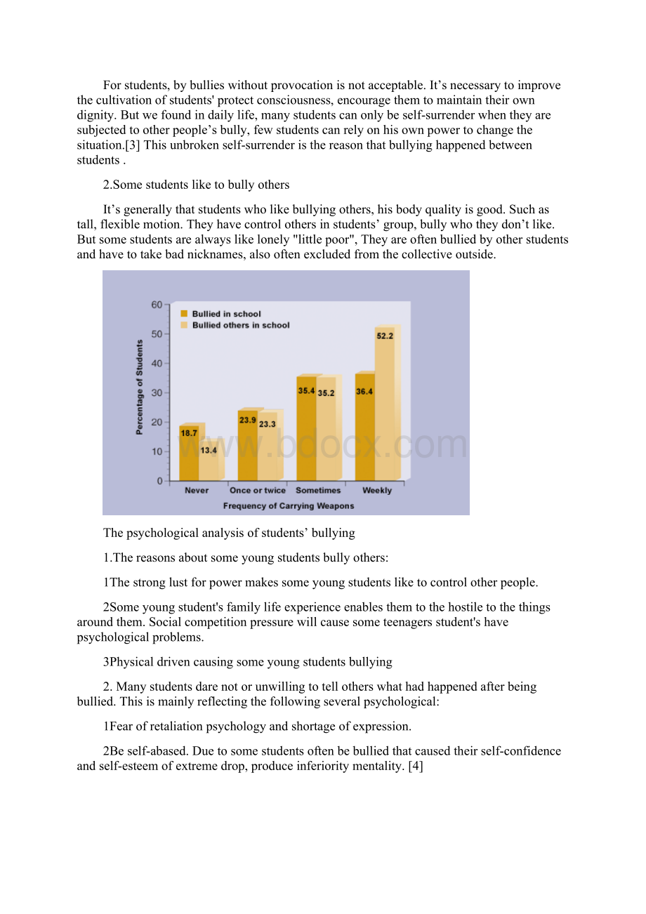 Bullying in schoolsWord格式.docx_第2页