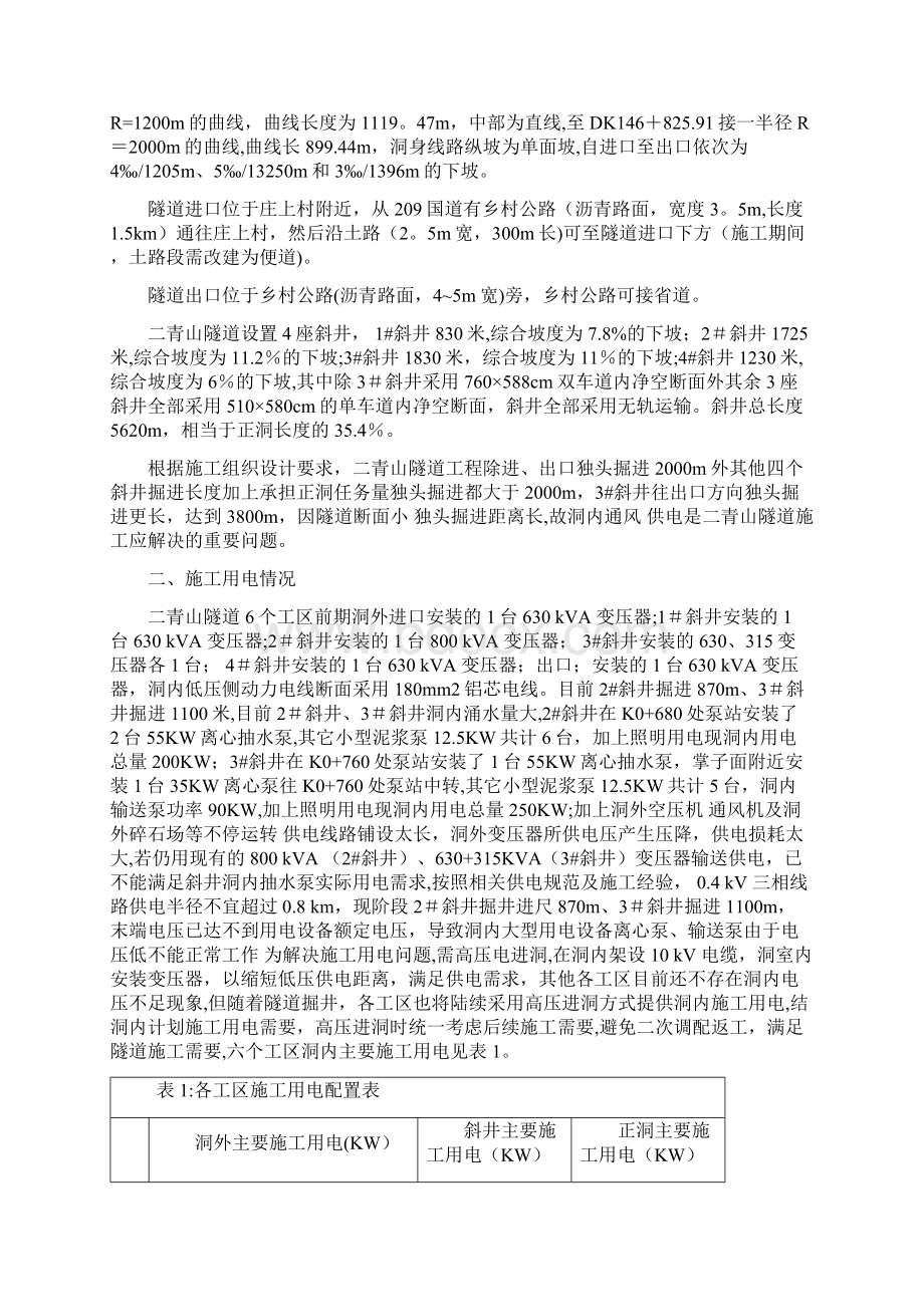 施工管理二青山隧道高压进洞施工专项方案.docx_第2页