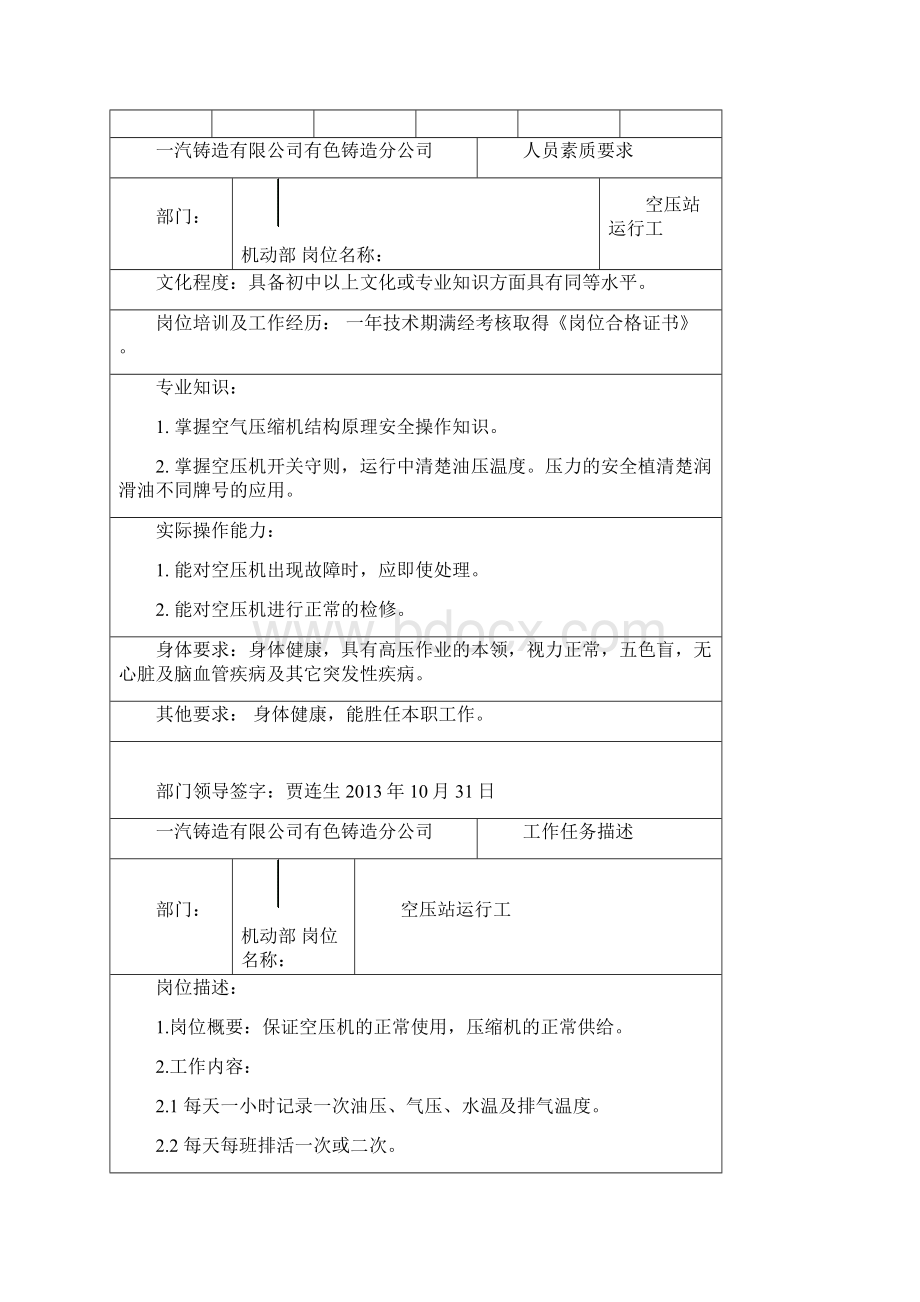 机械动力部岗位规范Word下载.docx_第3页