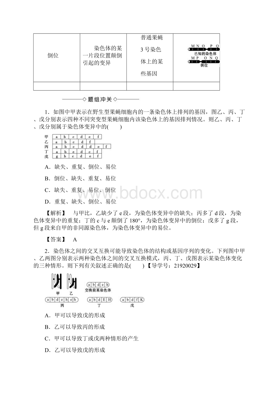 高中生物第3章遗传和染色体第3节基因的自由组合定律学案苏教版.docx_第3页