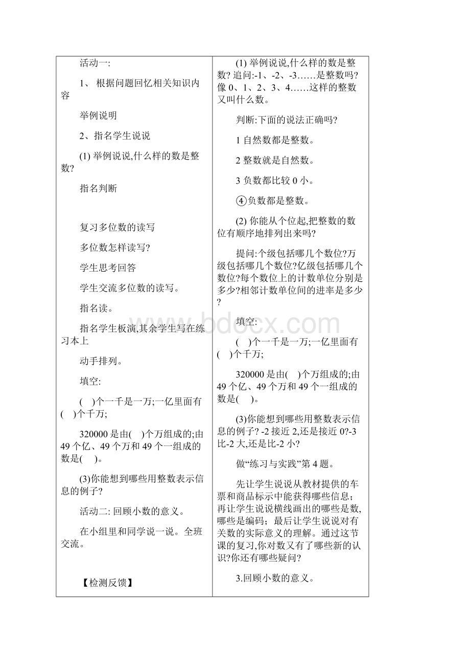 苏教版六年级数学下册教案总复习 数与代数.docx_第2页