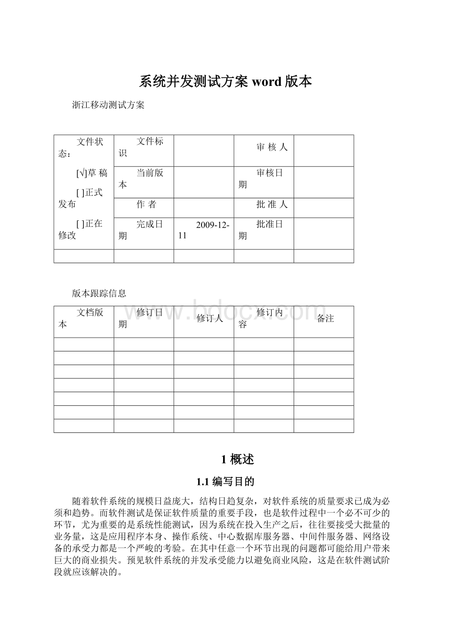 系统并发测试方案word版本Word下载.docx