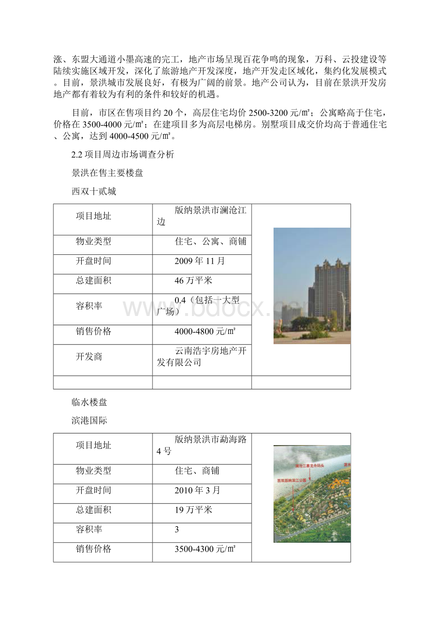 西双版纳景洪市广电网络文化广场可行性分析报告Word格式.docx_第3页