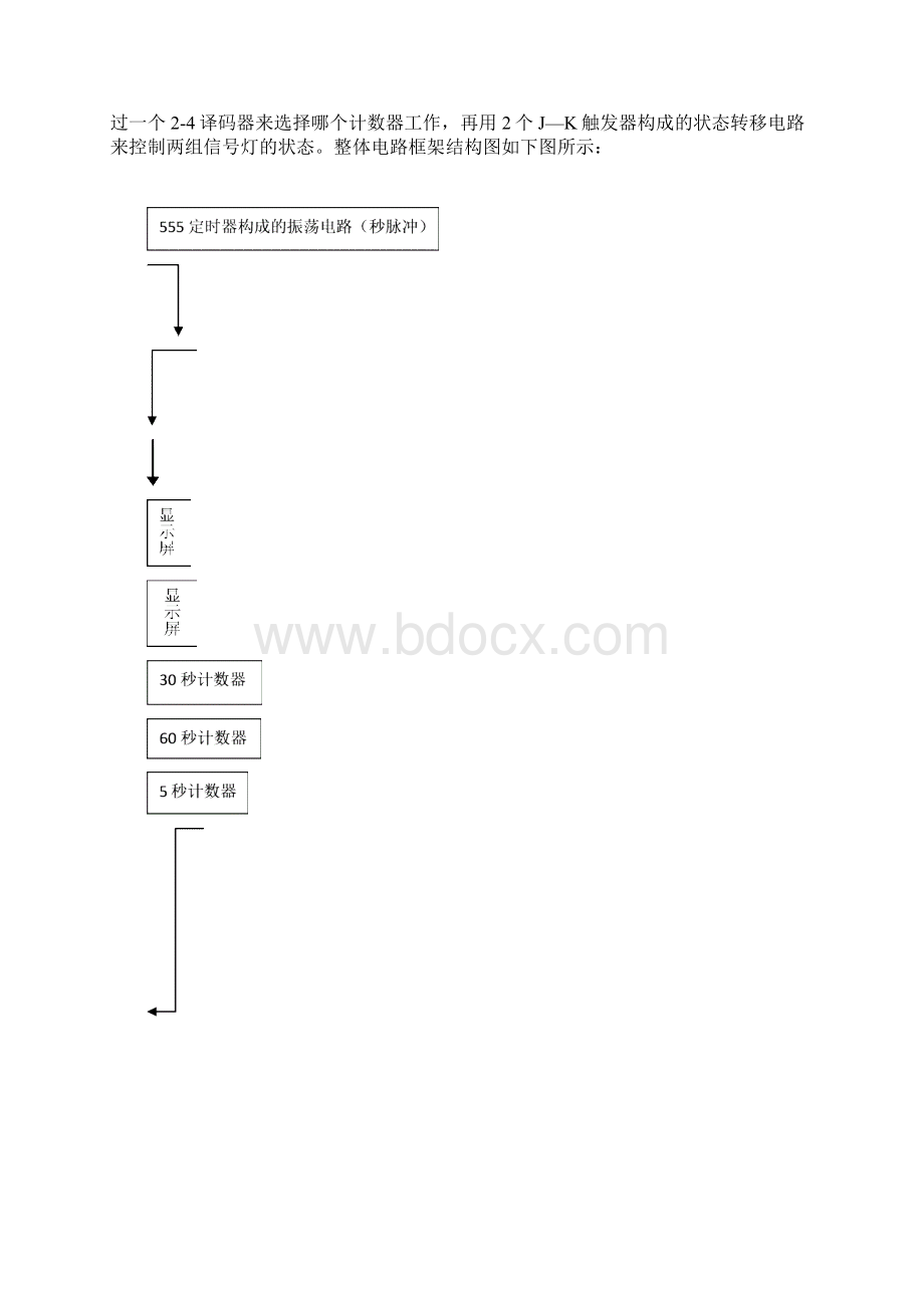 《交通路灯》的课程设计及其报告Word下载.docx_第3页