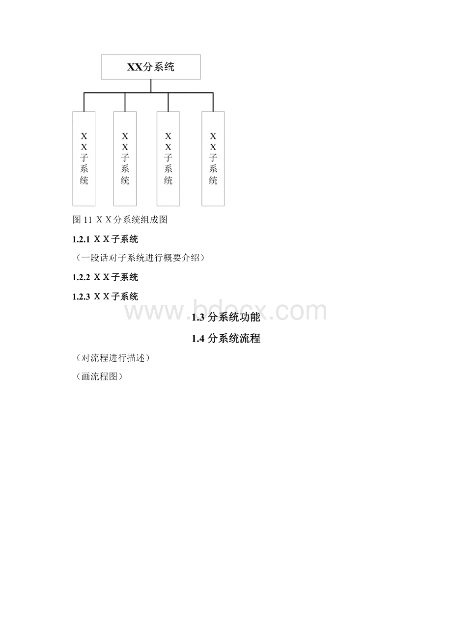 软件初步设计模版.docx_第2页