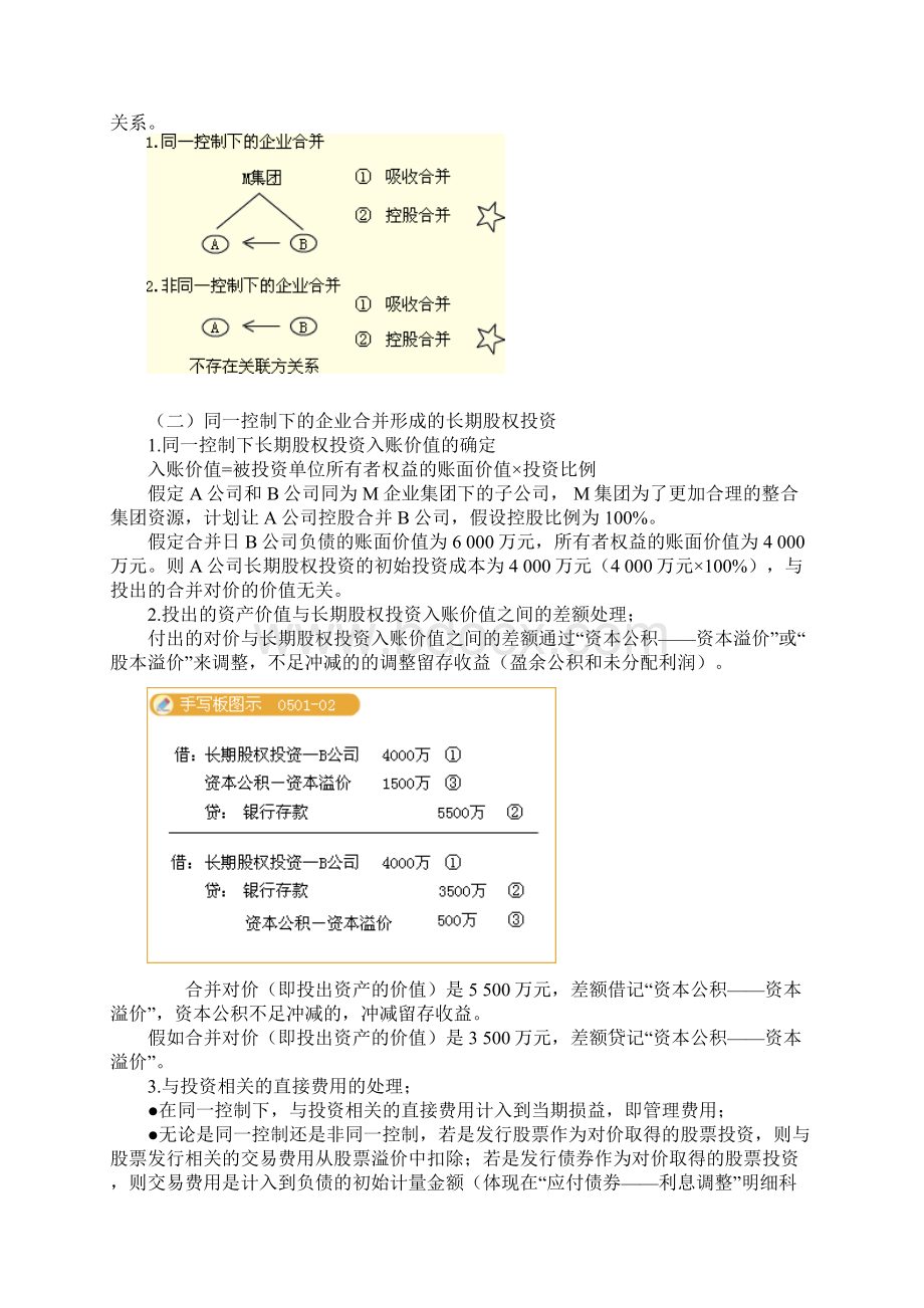 长期股权投资讲义doc.docx_第3页