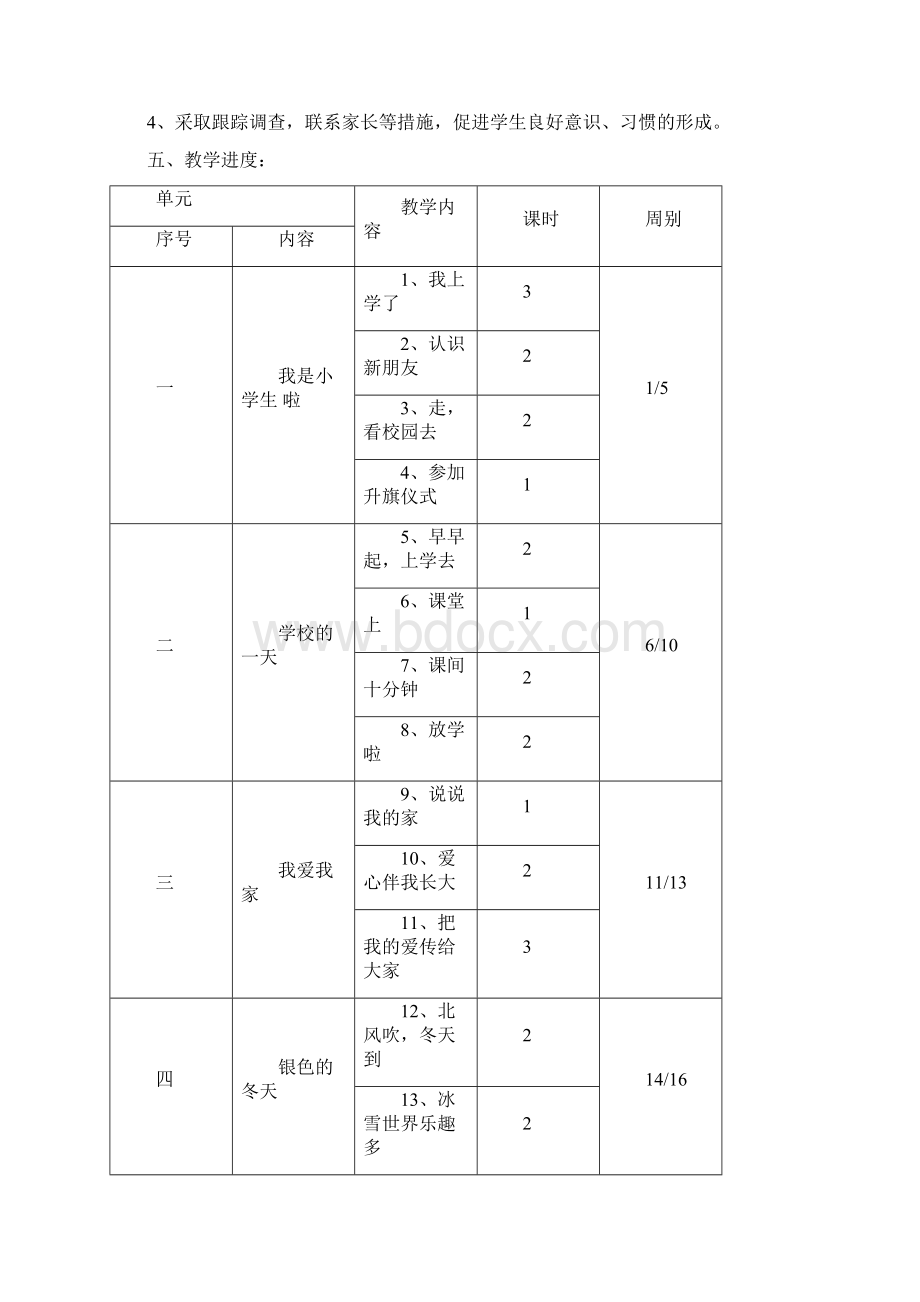 品德与生活一年级上册教案.docx_第2页