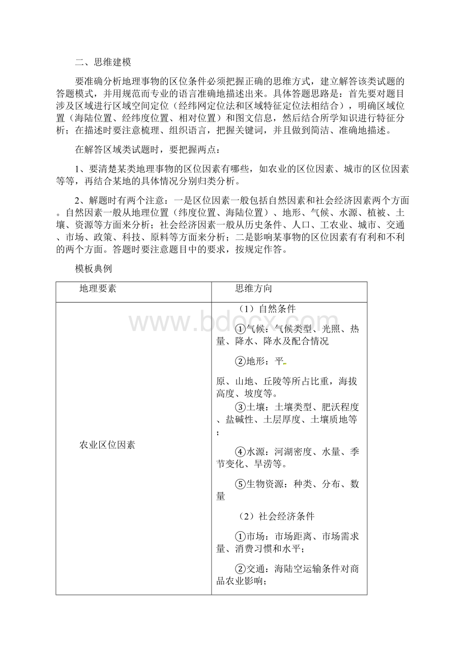 高考地理压轴突破之综合题答题建模区位类.docx_第2页